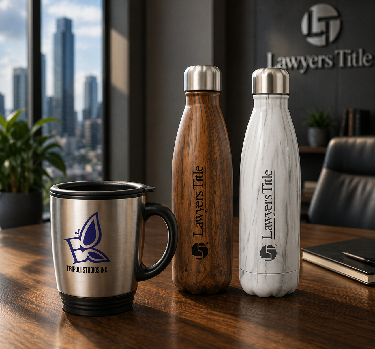 Custom union-made drinkware in Canada